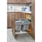 Rev-A-Shelf Steel, Gray, 22.13 in W, 18.81 in H, 21.65 in D, 21.65 in L, Gray 53TM-24GSCDM4-FL - alternate 3